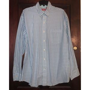 NWOT IZOD Men’s Plaid Shirt
